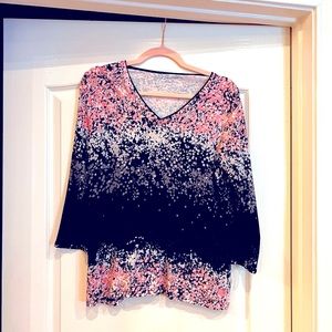 Croft & Barrow 3/4 sleeve top